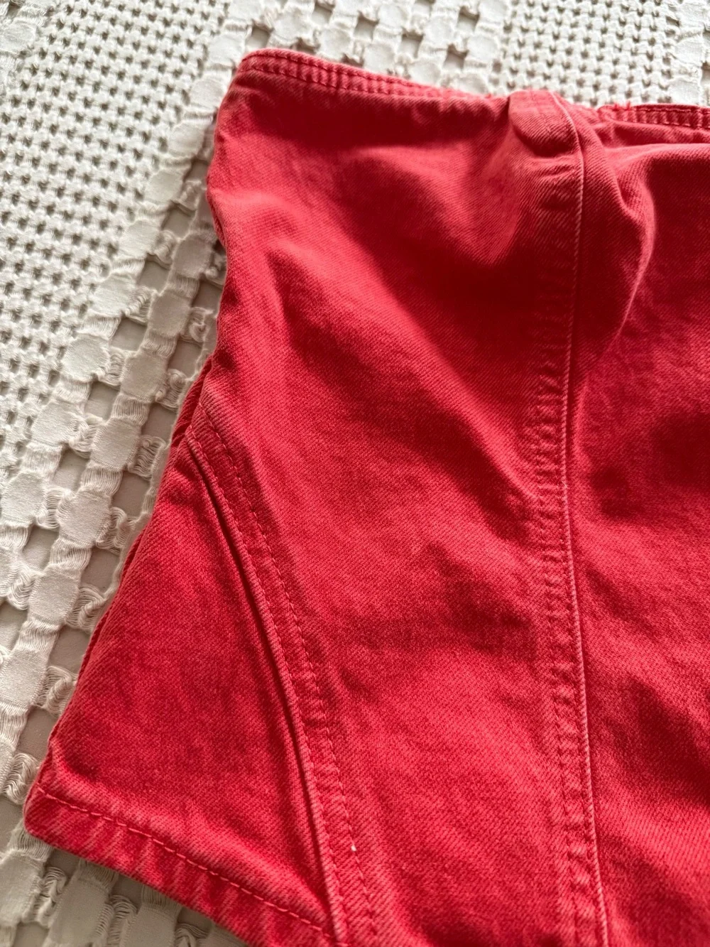 NEW‎ Universal Thread Red Strapless Top Size 6
